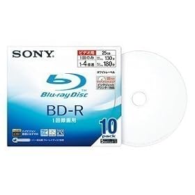 SONY ���{�� �r�f�I�pBD-R �ǋL�^ �Ж�1�w25GB 4�{�� �v�����^�u�� 10��P 10BNR1VBPS4