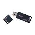 BUFFALO USB3.0/2.0�p �t�F���`�^ USB�������[ �u���b�N 16GB RUF3-KW16G-BK