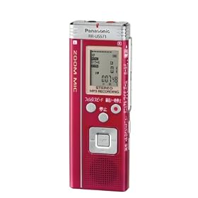 Panasonic IC���R�[�_�[ ���b�h RR-US571-R