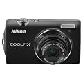 Nikon �f�W�^���J���� COOLPIX (�N�[���s�N�X) S5100 �X�}�[�g�u���b�N S5100BK 1220����f ���w5�{�Y�[�� �L�p28mm 2.7�^�t��