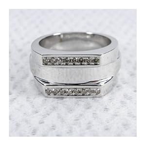 【クリックでお店のこの商品のページへ】ダイヤモンドリング ホワイトゴールド ダイヤモンド0.3ct ユニセックス リング K18WG 20770 K18イエローゴールド175