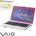�\�j�[(VAIO) VAIO Y�V���[�Y (Win7HomePremium 32bit/Office2010) �s���N VPCYB39KJ/P