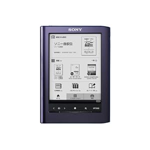 SONY(���ˡ�)�Żҽ��ҥ꡼������Reader Touch Edition/5�� �֥롼 PRS-350-L