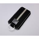【iPhone4S対応】Deff 多機能 iPhone4/4S PUレザーケース  ブラック