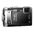 OLYMPUS �h���f�W�^���J���� TG-810 �u���b�N 1400����f �L�p28mm ���w5�{�Y�[�� 3D�t�H�g�@�\ 10m�h�� 2.0m�ϏՌ� -10���ϒቷ 100�������ω׏d TG-810 BLK