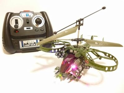  GUNSHIP ジャイロ搭載 赤外線ヘリコプターラジコン RC 3.5ch/ガンシップ 5枚ハネ