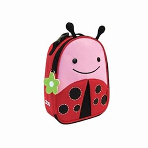 【クリックで詳細表示】(スキップホップ) SKIP HOP ランチバッグ 人気 遠足にぴったり てんとう虫 Zoo Lunch Bag Ladybug