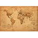 �A���e�B�[�N �X�^�C�� ���E�n�}�@WORLD MAP antique style �|�X�^�[ [�������ၕ�z�r�[]