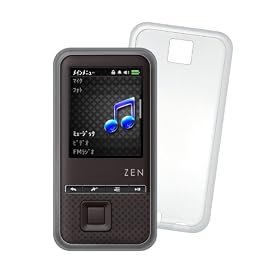 CREATIVE ZEN Style �X�L���p�b�N(2��) �N���A/�O���[ ZN-STYPS-A01