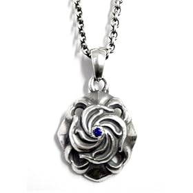 �f�r�����C�N���C NERO BLUEROSE NECKLACE 40cm