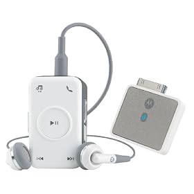 �y���{���K�i�z MOTOROLA Bluetooth ���C�����X�X�e���I�w�b�h�Z�b�g S605WH & iPod�A�_�v�^�[ �y1�N�ۏؕt�z MOT-S605WH-IPOD