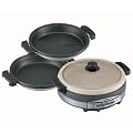 ZOJIRUSHI �O�����Ȃׂ����܂�3���v���[�g �y�畗�Ȃ� EP-RS55-XJ �X�e�����X�u���E��