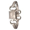 [�O�b�`]GUCCI �r���v �g���i�u�H�[�j 120SM SS �V���o�[ YA120502 ���f�B�[�X �y���s�A���i�z