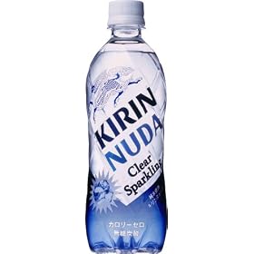 �L���� NUDA(�k���[�_) �N���A�X�p�[�N�����O 500ml�~24�{
