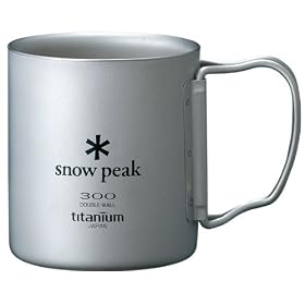 �X�m�[�s�[�N(snow peak) �`�^���_�u���}�O300ml�t�H�[���f�B���O�n���h��  MG052FH