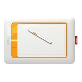 Wacom �y���^�u���b�g M�T�C�Y �t�H�g�V���b�v�G�������c&�y�C���^�[�G�b�Z���V�����Y�t�� BambooFun CTH-661/W0