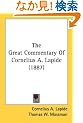 The Great Commentary Of Cornelius A. Lapide