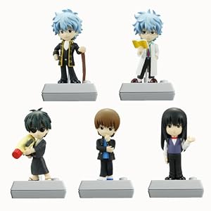 Amazon.co.jp: ちびボイス 銀魂その4 ~制服は二割増し編~ (BOX): ホビー