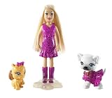  Mattel - L9814 - Poupée - Polly Pocket - Sparklin' Pets Polly Playset