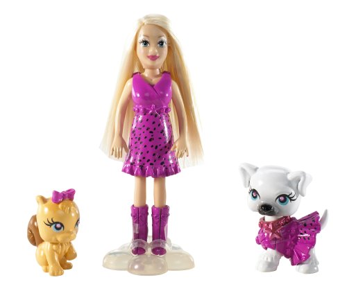  Mattel - L9814 - Poupée - Polly Pocket - Sparklin' Pets Polly Playset