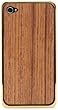 PATCHWORKS �A���~�~�E�b�h�o���p�[�P�[�X Alloy X Wood Bumper for iPhone 4/4S - 24K�~Teak P-5004