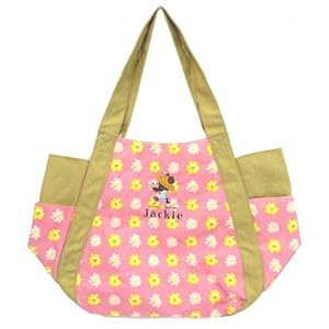 【クリックで詳細表示】くまのがっこう《フラワーガーデン》エコトートbigバッグ☆絵本キャラクターグッズ(マザーズバッグ)通販☆【A(ピンク)】