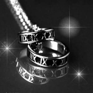 【クリックで詳細表示】幸運ダブルリングメンズネックレス最高級ORチェーンU190S