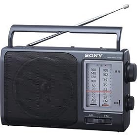 SONY FM/AM�|�[�^�u�����W�I ICF-801