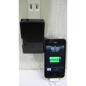 RM Xperia、iPod、iPhone対応リチウムイオンバッテリーACDC対応 850mAhブラック RM-LB2174