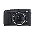 FUJIFILM �f�W�^����჌�t�J���� X-E1 �����Y�L�b�g �Y�[�������Y�t�� �u���b�N X-E1/XF18-55 SET B