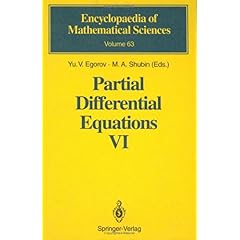 【クリックで詳細表示】Partial Differential Equations： Elliptic and Parabolic Operators (Encyclopaedia of Mathematical Sciences) [ハードカバー]