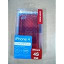 smart ways iPhone 4/4S ソフトジャケット (2011年発売モデル対応) レッド SA-IA01-SCTP/RD