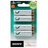 SONY �[�d���j�b�P�����f�d�r�P3�`(4�{�p�b�N)�T�C�N���G�i�W�[�S�[���h NH-AA-4BKB