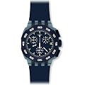 [�X�E�H�b�`]SWATCH �r���v CHRONO PLASTIC(�N���m�v���X�`�b�N) BLUE HERO(�u���[�E�q�[���[) SUIN402 �����Y �y���K�A���i�z