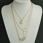 Gold Multilayer Fashion Necklace