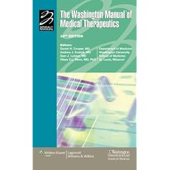 The Washington Manual® of Medical Therapeutics (Spiral Manual Series)