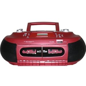 【クリックでお店のこの商品のページへ】創和 遅聞き・早聞きCDダブルラジカセ スピードコントロール機能付 高速ダビング