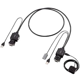ELECOM �p�\�R���ؑ֊� USB�ڑ� KVM�EUSB �P�[�u���^ KVMP-CUN