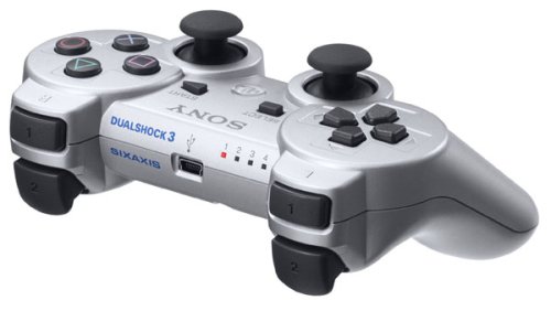  ワイヤレスコントローラ(DUALSHOCK3) サテン・シルバー