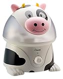  Crane Adorable 1 Gallon Cool Mist Humidifier, Cow Shape