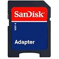 �T���f�B�X�N microSD��SD�ϊ��A�_�v�^�[ SDHC�K�i�Ή� (�ȈՕ�o���N�i) SDAD-SD-BLK