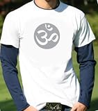  OM Aum Yoga Meditation SHIRT-IN-SHIRT Long Sleeve Shirt