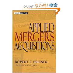 Applied Mergers and Acquisitions (Wiley Finance)