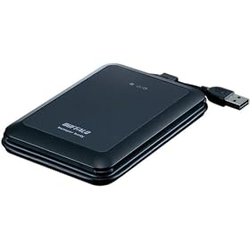 BUFFALO USB2.0�Ή� �|�[�^�u��HDD TurboUSB�@�\���� 40GB �u���b�N HD-PSG40U2-BK