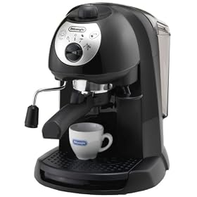 デロンギ エスプレッソ・カプチーノメーカー ブラック EC200N-B