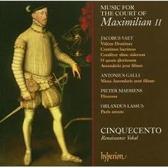 Music for the Court of Maximilian II