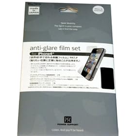 Power Support �A���`�O���A�t�B�����Z�b�g for iPhone 4 PHK-02