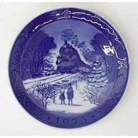 ROYAL COPENHAGEN (���C���� �R�y���n�[�Q��) 1973�N �C���[�v���[�g �y�N���X�}�X�̋A�ȁz �y���s�A���i�z