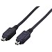 ELECOM IEEE1394[4pin-4pin]�P�[�u�� 1.0m �u���b�N IE-441BK