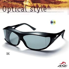 AXE[�A�b�N�X] �Ό��I�[�o�[�O���X SG-605P-BK �I�[�o�[�T���O���X